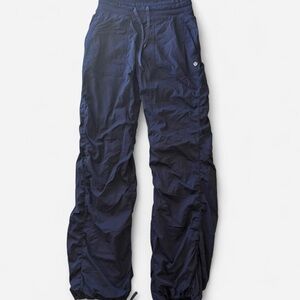 Lululemon Studio Ruched Pants | 4 Tall | Dark Navy
